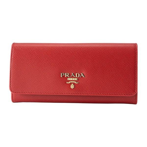 未使用級✨PRADA ストラップウォレット　サフィアーノ　フィオッコ　メタルロゴ 楽天市場】プラダ 長財布 財布 レディース サフィアーノ メタル