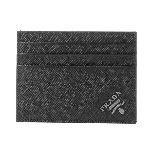 PRADA 並行輸入 プラダ カードケース サフィアーノ メタル 2MC223 QME