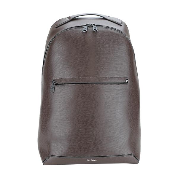 Paul Smith ネイビー レザー リュック ポールスミス エンボス