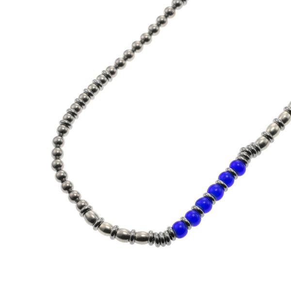 並行輸入 ポールスミス ネックレス PAUL SMITH ビーズ M1A NECK MBEAD 47 メンズ シルバー 銀