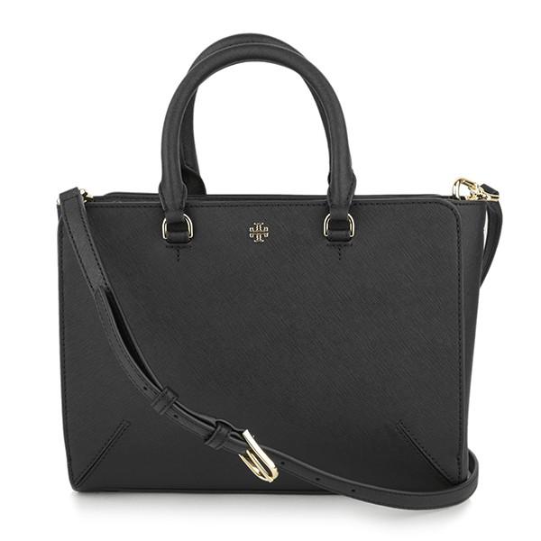 【極美品】トリーバーチ エマーソン トートバッグ ビジネスバッグ レザー 黒 TORY BURCH トリーバーチ アウトレット トートバッグ エマーソン