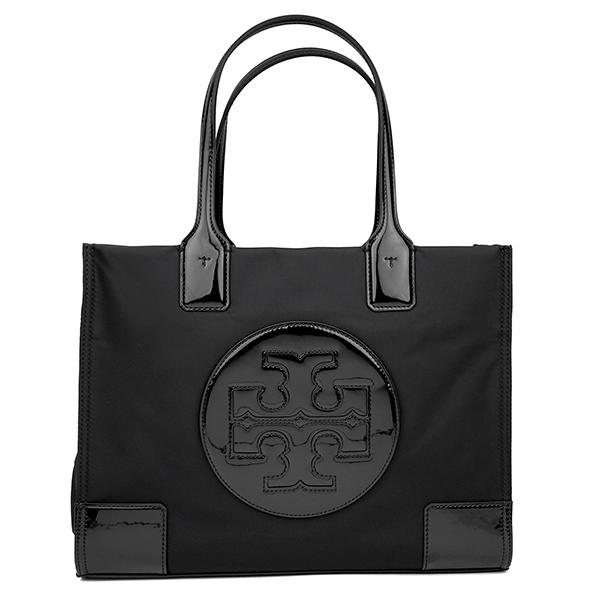 TORYBURCH トリーバーチ エラトートレザーハンドバッグA4可黒