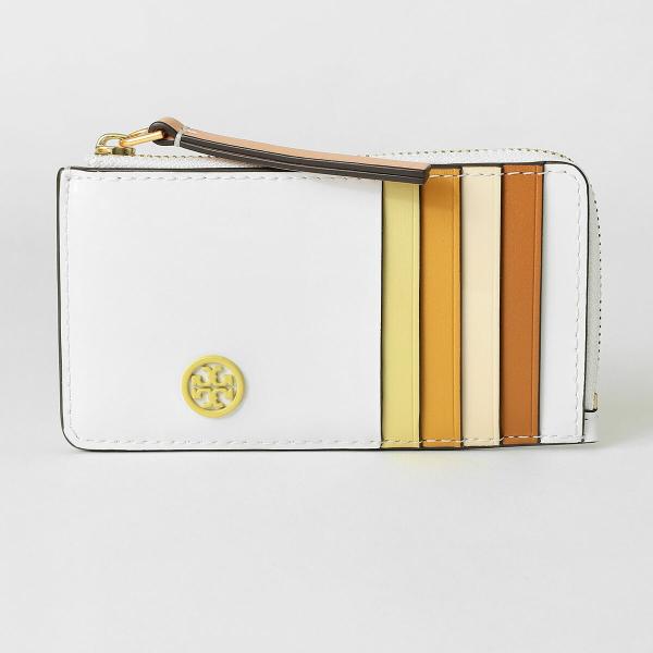 並行輸入 トリーバーチ カードケース TORY BURCH ロビンソン スパッツォラート トップ 150211 137 レディース ホワイト 白 爆買