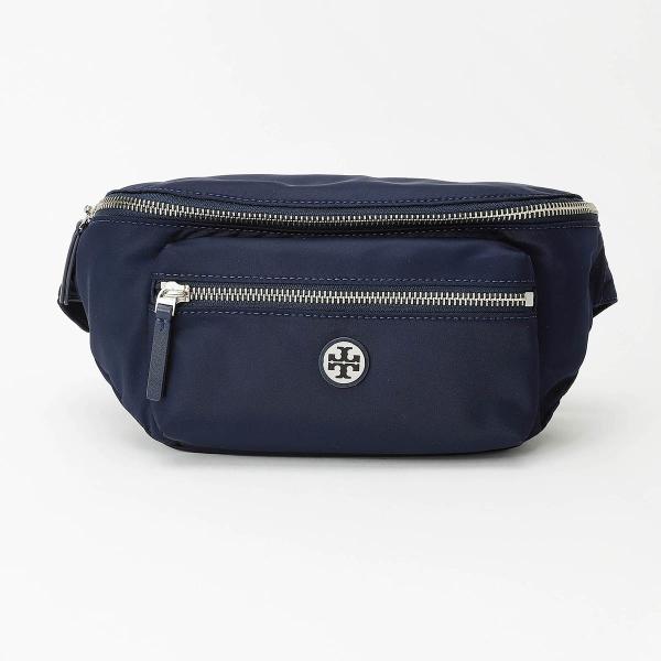 並行輸入 トリーバーチ ボディバッグ ウエストバッグ TORY BURCH ナイロン 170436 405 レディース ネイビー 紺 爆買