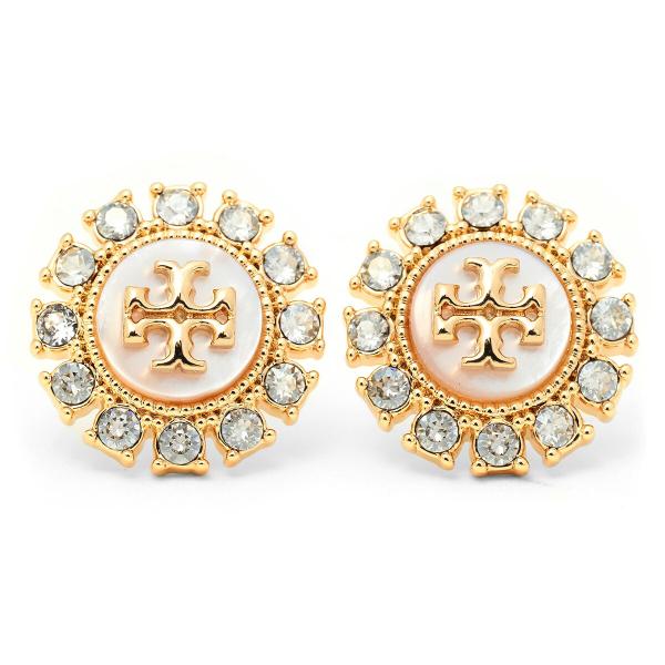 Tory Burch ロゴ クリスタルブローチ Tory Burch ロゴ クリスタルブローチ