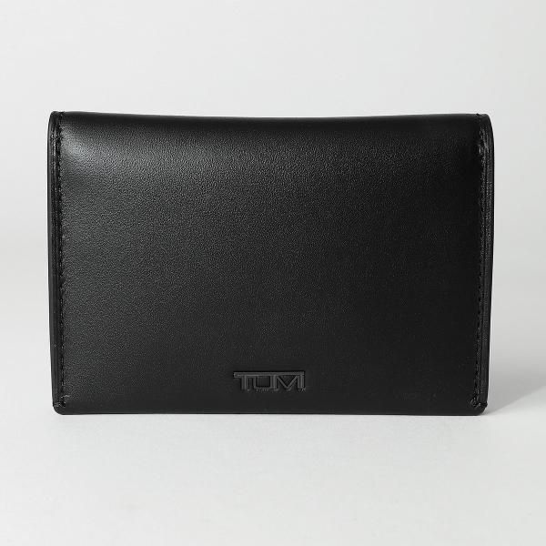 並行輸入 トゥミ カードケース TUMI ナッソー 01262174DS/130417 T060 メンズ ブラック 黒 爆買
