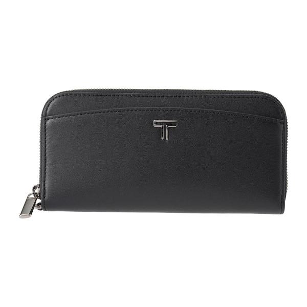 並行輸入 トゥミ 長財布(ラウンドファスナー) TUMI ベルデン 0197121DGM/156543 T522 レディース ブラック 黒