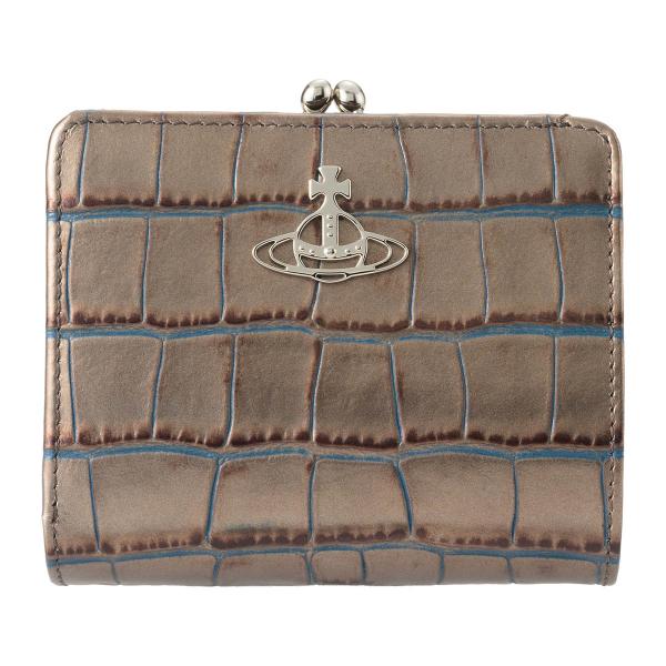 ヴィヴィアンウエストウッド クロコエンボス 二つ折り財布 ヴィヴィアン ウエストウッド Vivienne Westwood 2つ折り財布