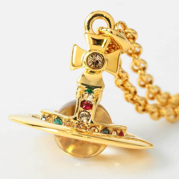 並行輸入 ヴィヴィアン ウエストウッド ネックレス Vivienne Westwood ニュー プチ オーブ 63020098 02R001 CN 27723275 R001 ユニセックス ゴールド 金