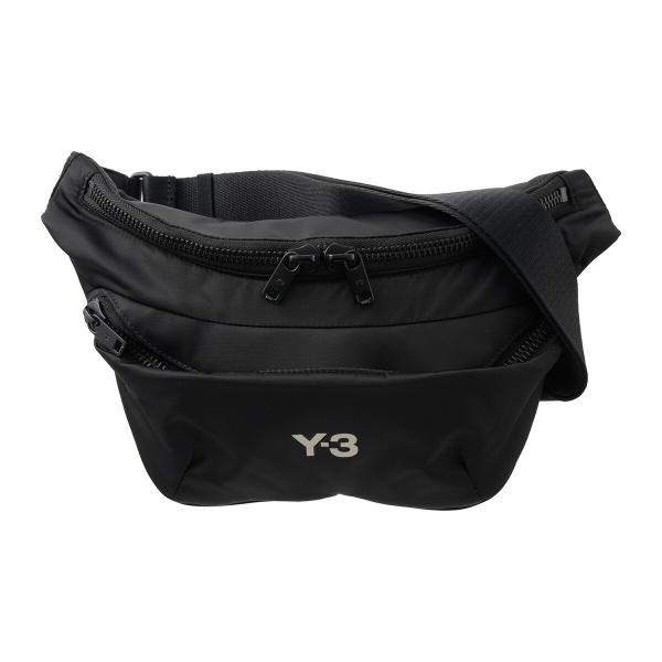 Y-3 ブラックウエストバッグ 収納袋付き brstring_gy3jw9946