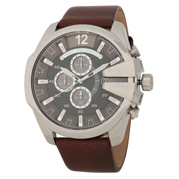 ☆ 新品未使用　DIESEL DZ4290 ガンメタ☆メガチーフ DIESEL（ディーゼル） 並行輸入 腕時計 メガチーフ DZ4290 お値段