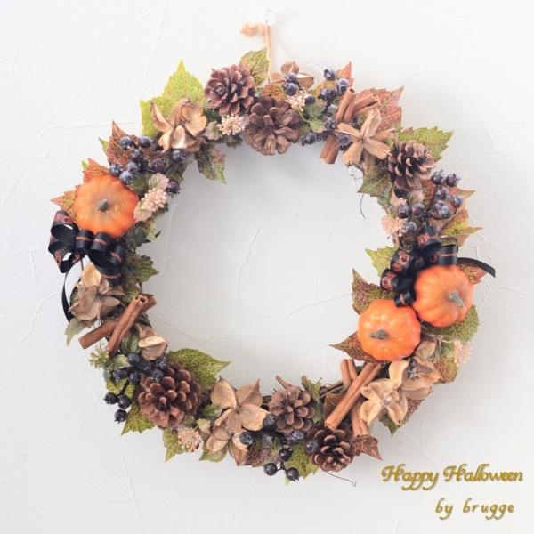 商品名【紬】アンティーク♥ローズの秋冬フラワーリース✳ 玄関リース