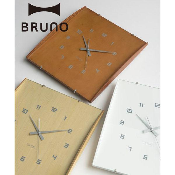 公式 Bruno ブルーノ ウッドガラスクロックグランデ 時計 クロック 新築祝い 引越 祝い ギフト 贈り物 プレゼント Hawks2110 Bruno公式 Paypayモール店 通販 Paypayモール