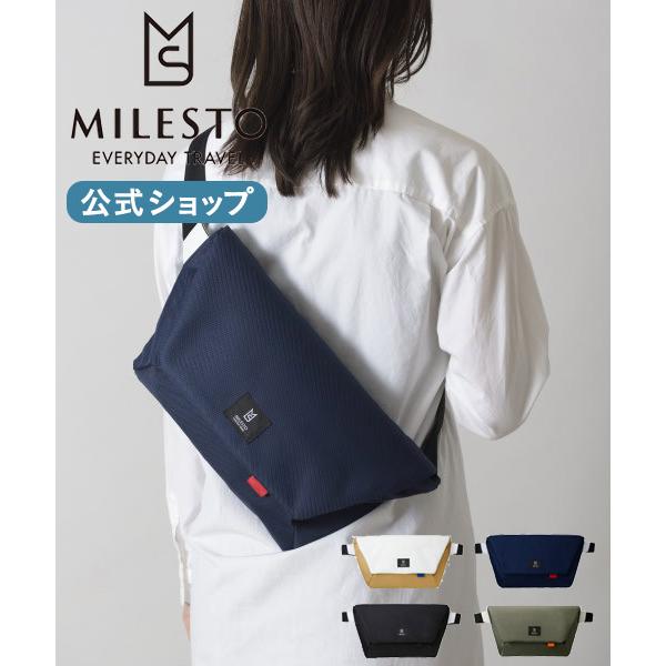 MILESTO（ミレスト） 50%OFF ボディバッグ メンズ ボディーバッグ 