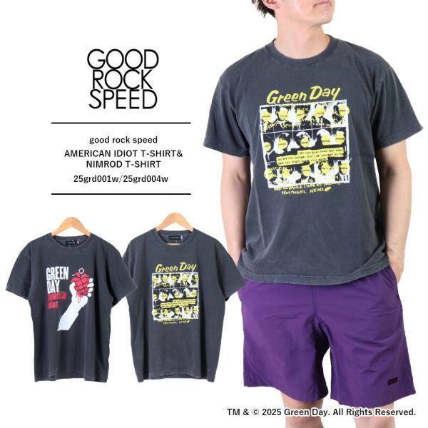 GOOD ROCK SPEED - ★新品★グッドロックスピード★GREEN DAY Tシャツ GOOD ROCK SPEED tシャツ 「GOOD SPEED/グッドロックスピード