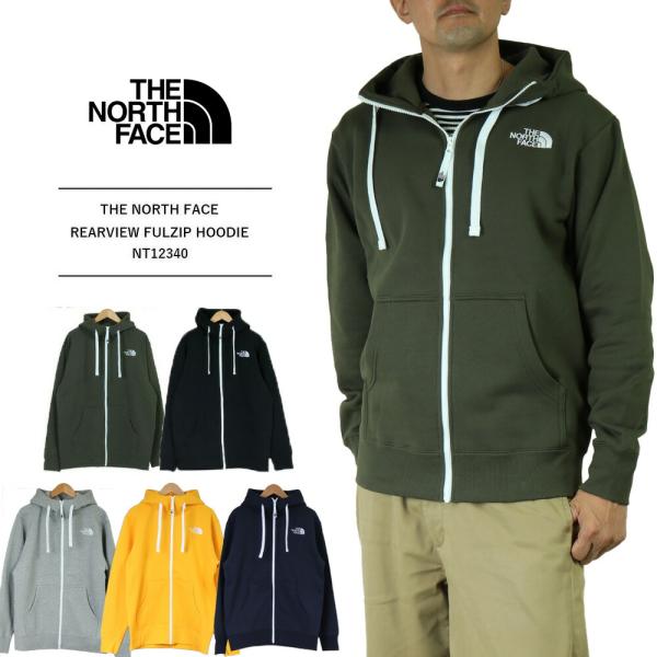 ノースフェイス パーカー メンズ THE NORTH FACE リアビューフルジップフーディ 裏起毛 ZIPパーカー ユニセックス 2023秋冬モデル NT12340