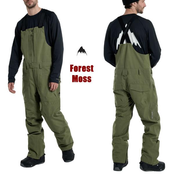 BURTON（バートン） Mのみ 24-25 BURTON ビブパンツ Men's Reserve Bib