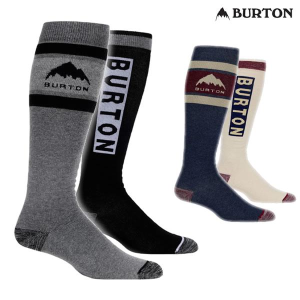 ITEM :　BURTON ソックス2足パック Weekend Midweight Sock 2pk 14926109定価 :　￥5,000（税抜き）伸縮性、透湿性、速乾性を備えた快適な履き心地とパフォーマンスが2倍楽しめる、お得な2足セッ...