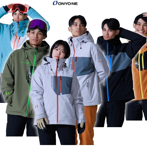 ONYONE スキージャケット ONJ98540 UNISEX OUTER JACKET定価　￥34,000（税抜き）素材: STRETCHポリエステル100％中綿: body 80gm耐水圧: 10,000mm透湿度: 10,000g