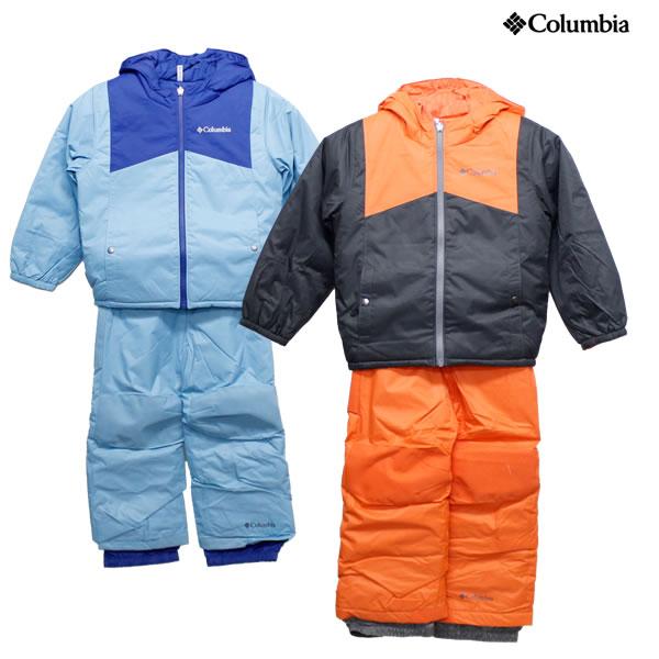 25FW 子供用 COLUMBIA スノースーツ Double Flake 2 SA5101: 正規品/コロンビア/スノーボード/スノボー/スキー/ウエア/雪遊び/ジュニア/キッズ