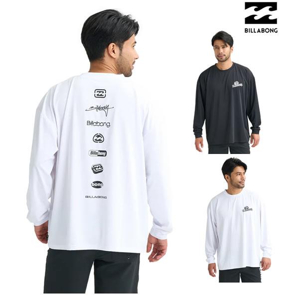 【ネコポス便】26SS BILLABONG ラッシュガードTシャツ BG011-868 AIR DRY MESH LS: 正規品/ビラボン/びらぼん/メンズ/長袖/BG011868/日焼け防止/海水浴/