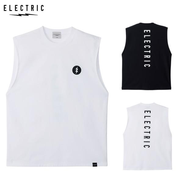 【ネコポス便】26SS ELECTRIC ドライタンクトップ E26ST37 VERTICAL LOGO DRY NO SLEEVE： 正規品/エレクトリック/メンズ/エレク/男性用/ノースリーブ/