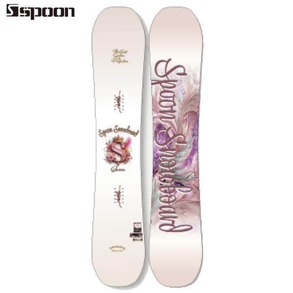25-26 レディース SPOON スノーボード QUEEN: 正規品/スプーン/板/スノボ/スノボー/138/142/146
