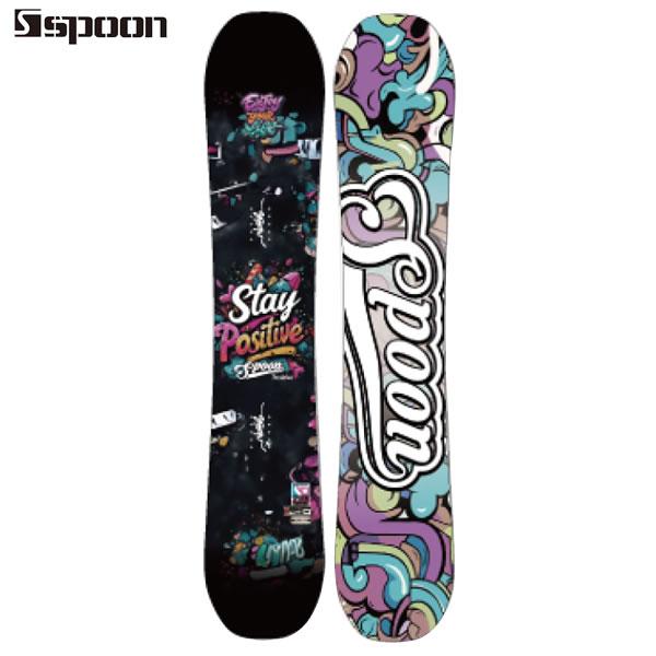 25-26 レディース SPOON スノーボード POSITIVE: 正規品/スプーン/板/スノボ/スノボー/女性/138/142/146