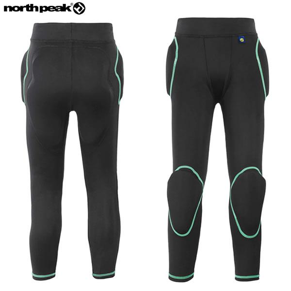 子供用 NORTH PEAK ヒッププロテクター ロング NP-1608定価：　￥6,300 (税抜き)生産国:ベトナム品質:ポリエステル、ポリウレタン・クッション性に優れたNBRパッドを採用。クッション性に優れた10mmNBRパッド使用。...