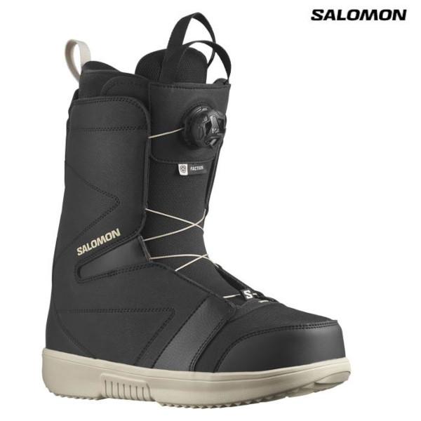 SALOMON ブーツ FACTION BOA L47242700定価：　￥45,000（税抜き）FACTIONBOAは、進化を求めるライダーに向けて快適さと耐久性を提供します。スニーカーのデザインにインスパイアされたD-LITEアウトソー...