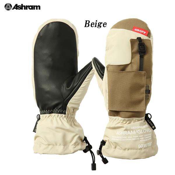 BEG/Mのみ 23-24 ASHRAM グローブ MOB. MITT ASRM23W10: 正規品