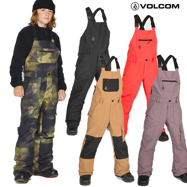 22-23 子供用 VOLCOM ビブパンツ BARKLEY INS BIB OVERALL I1252302