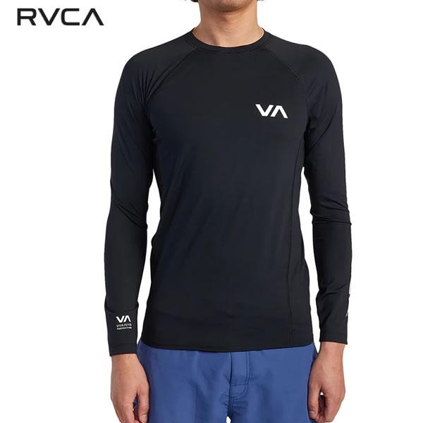 【ネコポス便】25SS RVCA ラッシュガード BF04A-886 RVCA LS RASHGUARD: 正規品/ラッシュ/日焼け防止/ルーカ/ルカ/メンズ/長袖/プール/海水浴/BF04A886