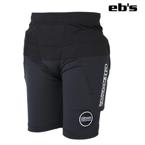 eb's 【23/24・HIP PROTECT SHORT XRD：BLACK