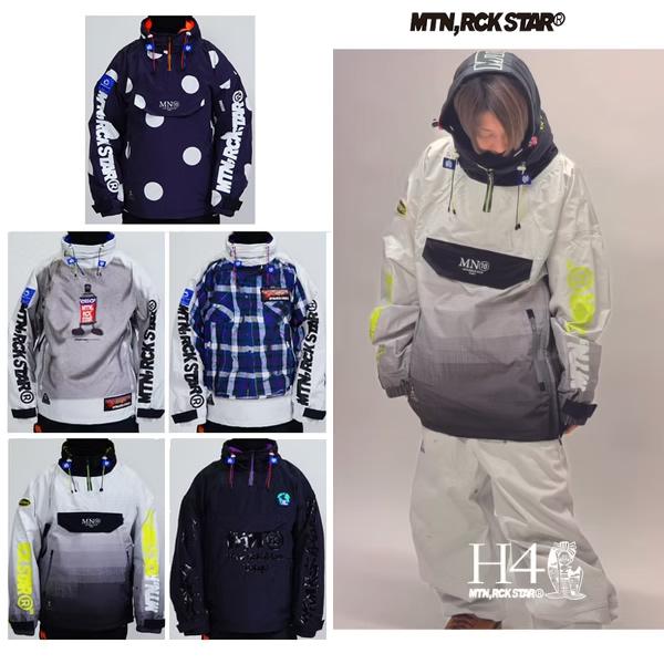 MTNRCKSTAR マウンテンロックスタースノーボードウエア ジャケットXL 予約 26-27 マウンテンロックスター ウェア Mtn. Rock Star H0 Zero スノーボード