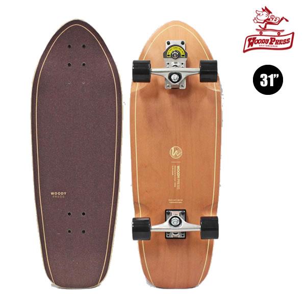 WOODY PRESS コンプリート サーフスケート 31 inch Thruster-1: 正規品
