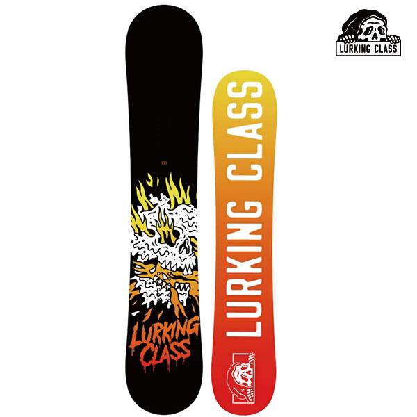 2024-2025モデルLURKING CLASS FIRE SKULL 153 153cmのみ 24-25 LURKING CLASS スノーボード FIRE SKULL：正規品