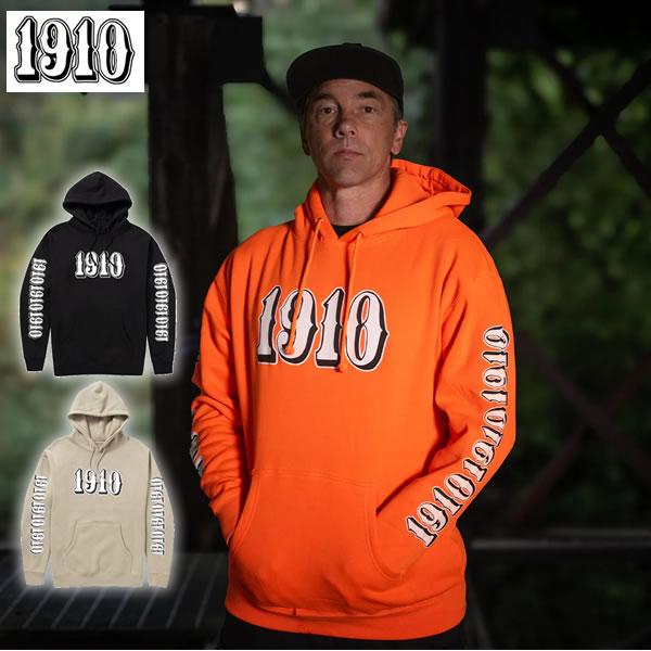 ステッカープレゼント】1910 パーカー OG Font Pullover Fleece