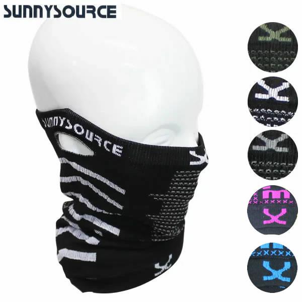 ITEM：. SUNNYSOURCE ネックウォーマー sx9定価：　オープン価格紫外線を99.9%カット！素材：　ナイロン83% ポリエステル10% ポリウレタン7%呼吸を円滑にするHOLE乾きの早いQUICK DRYずり落ちない耳掛けホ...
