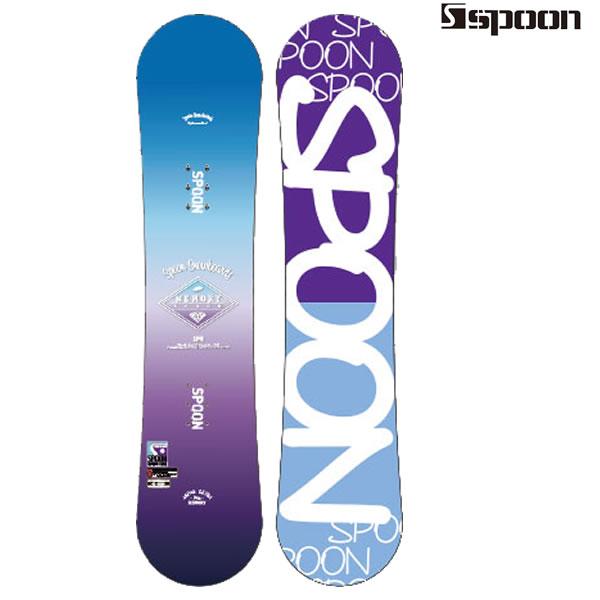 24-25 子供用 SPOON スノーボード MEMORY: 正規品/フラットキャンバー  