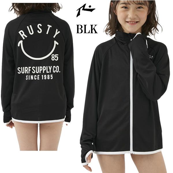 RUSTY 送料込【ゆうパケット】23SS 子供用 ラッシュガード 962-465 