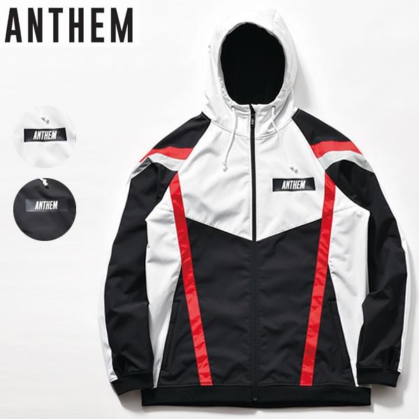 WHTBLK/MTCŶ 19-20 ANTHEM {fbhp[J[ BONDED SLASH LINE ZIP HOODIE AN1912: Ki/Y/EFA/AZ/Xm{/snow