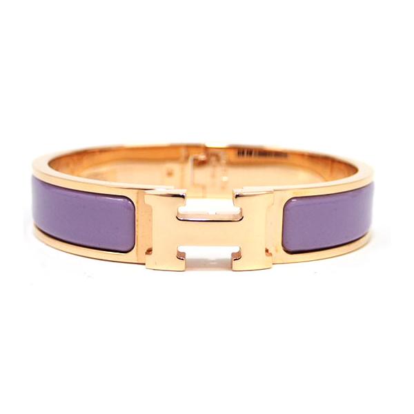 (*)様 HERMES bracelet H ピンク バングル　エルメス　クリッ 様 HERMES bracelet H ピンク バングル エルメス クリッ