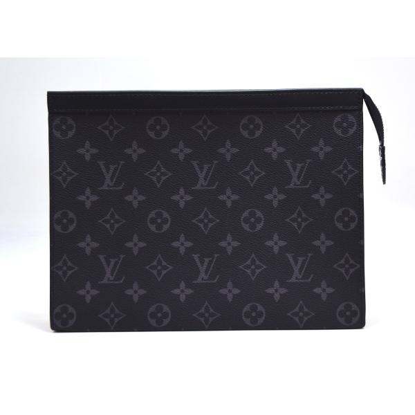 【本物保証】 ルイヴィトン LOUIS VUITTON モノグラム エクリプス ポシェット ヴォワヤージュMM クラッチバッグ M61692 LOUIS VUITTON（ルイ・ヴィトン） ポシェット・ヴォワヤージュ MM