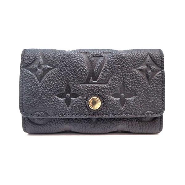 【最高級美品】ヴィトン アンプラント ミュルティクレ 6連キーケース ノワール LOUIS VUITTON ルイヴィトン キーケース モノグラム アンプラント