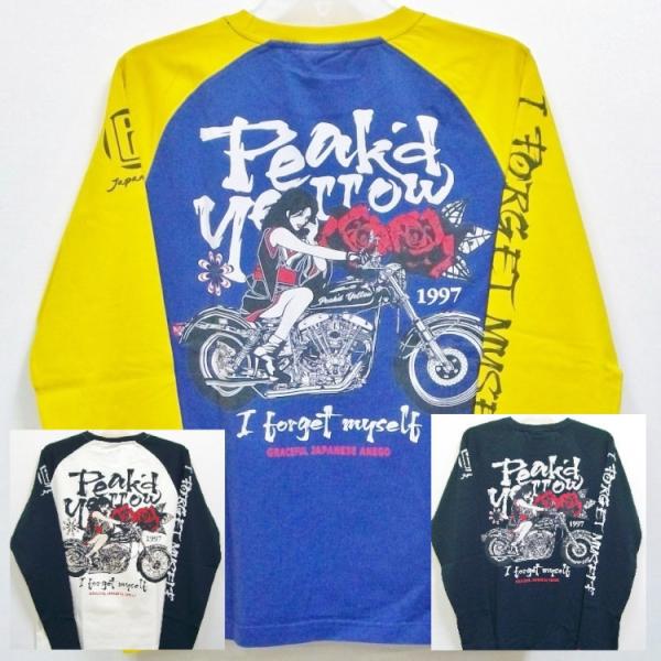PEAK'D YELLOW ピークドイエロー Peak'd Yellow 長袖T ロンT