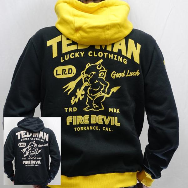 テッドマン スウェットパーカー TDSP-159 TEDMAN アメカジ バイカー