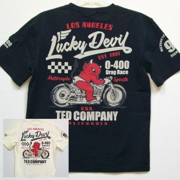 TEDMAN（テッドマン） TEDMAN半袖Tシャツ TDSS-542 MOTORCYCLE