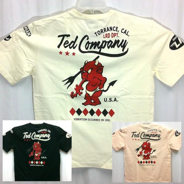 テッドマン TEDMAN半袖Tシャツ TDSS-570 スタンダードテッドマン アメカジ バイカー ミリタリー