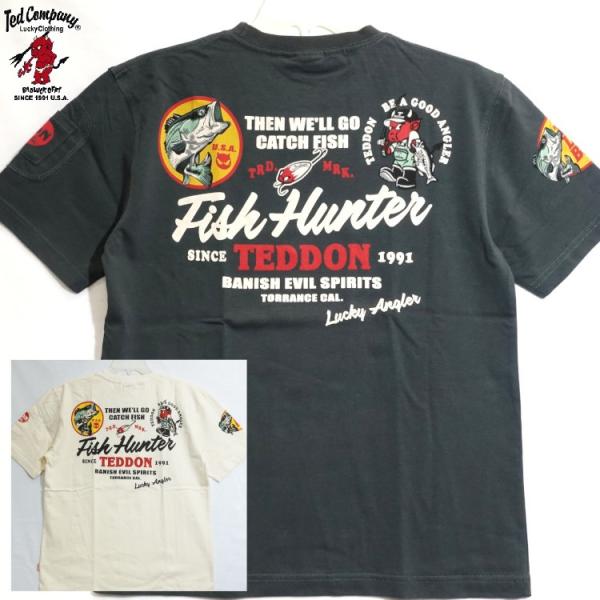 テッドマン TEDMAN半袖Tシャツ TDSS-580 Teddon アメカジ 釣り フィッシング